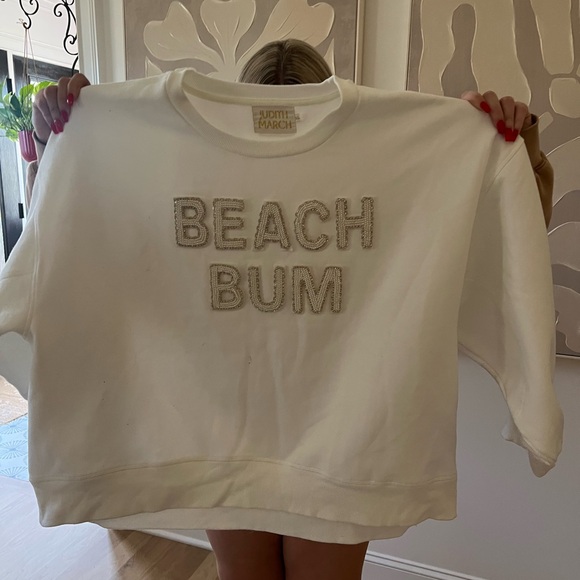 Judith March Tops - Judith March beach bum sweatshirt